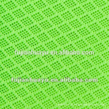 Tissu Air Mesh, tissu en maille polyester pour chaussures, 100% tissu en maille polyester